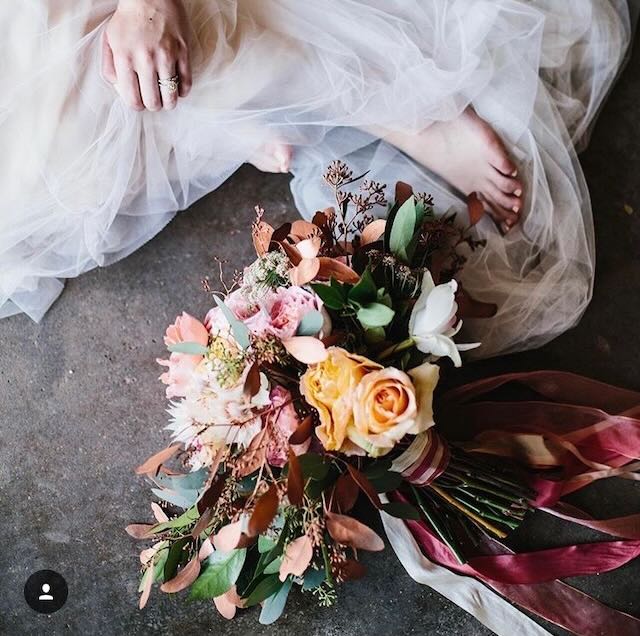 Bride Bouquet Closeup